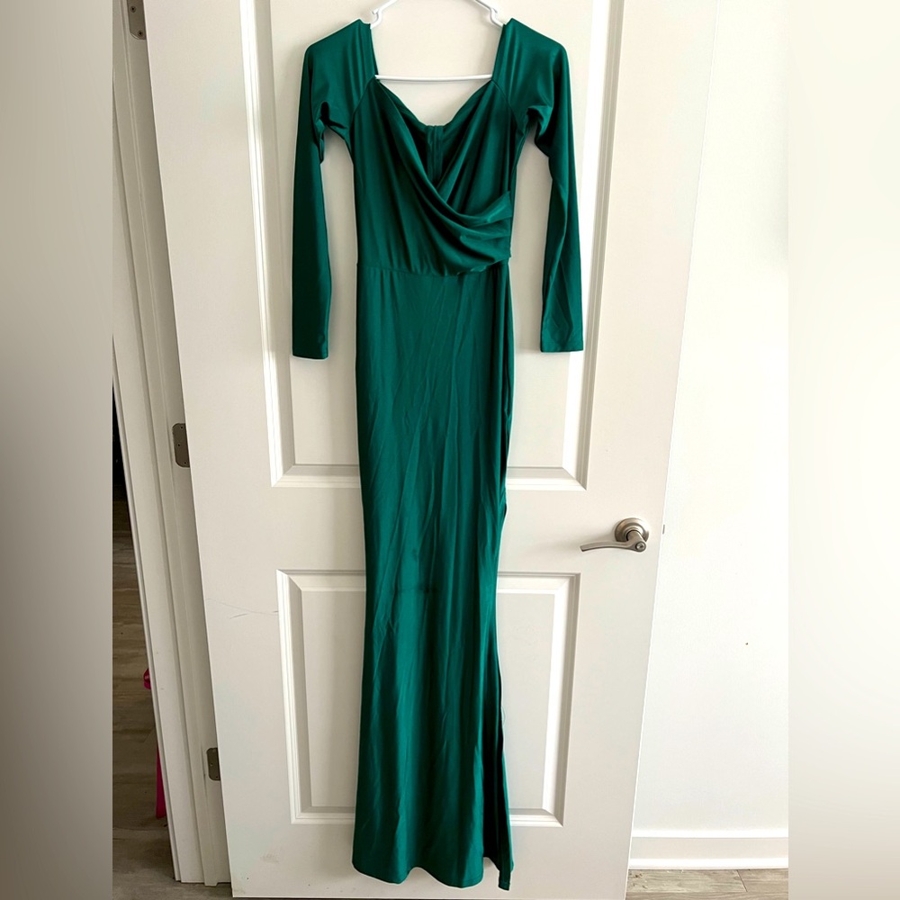 Green dress